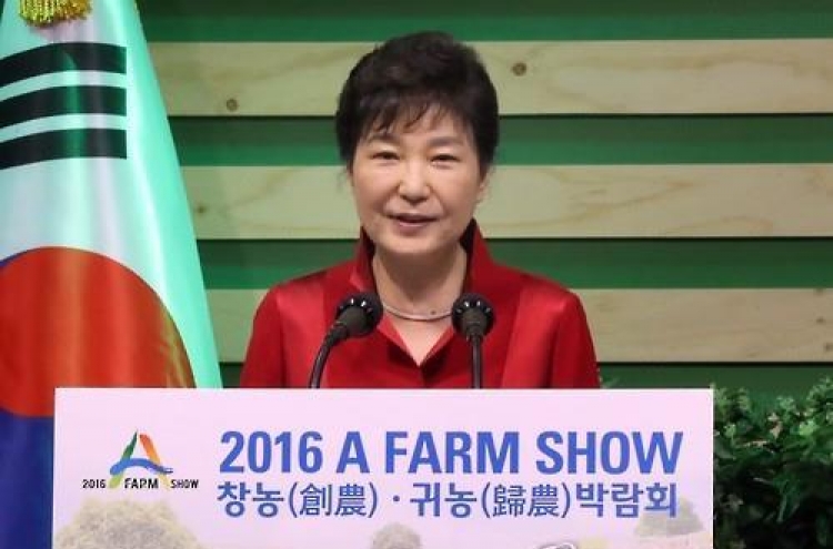 Park renews calls for developing agriculture into future growth engine