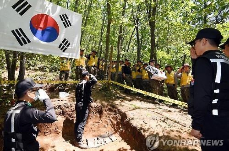 Korea excavates remains of 320 Korean War dead in H1