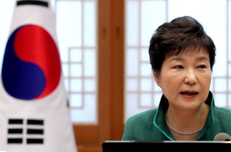 Park orders military to maintain full readiness against NK provocations