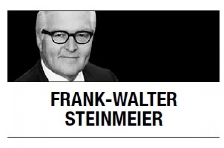 [Frank-Walter Steinmeier] Nobody will win if EU does not revive arms control　