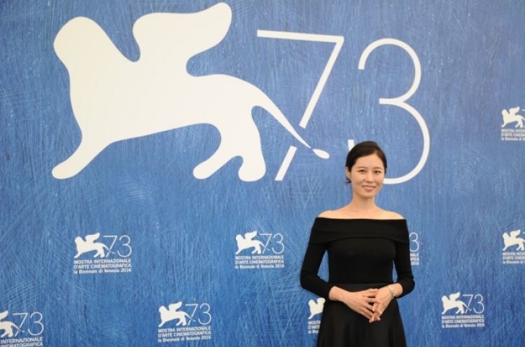 Actress Moon So-ri attends Venice Film Festival as judge