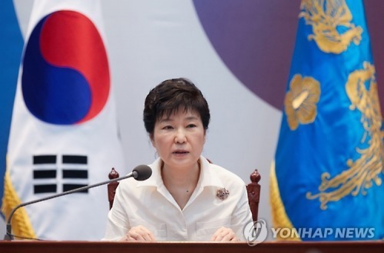 Park says N. Korean leader uncontrollable, calls for stronger U.S. extended deterrence
