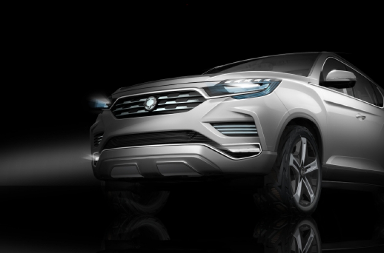 Ssangyong Motor unveils rendering of concept car LIV-2