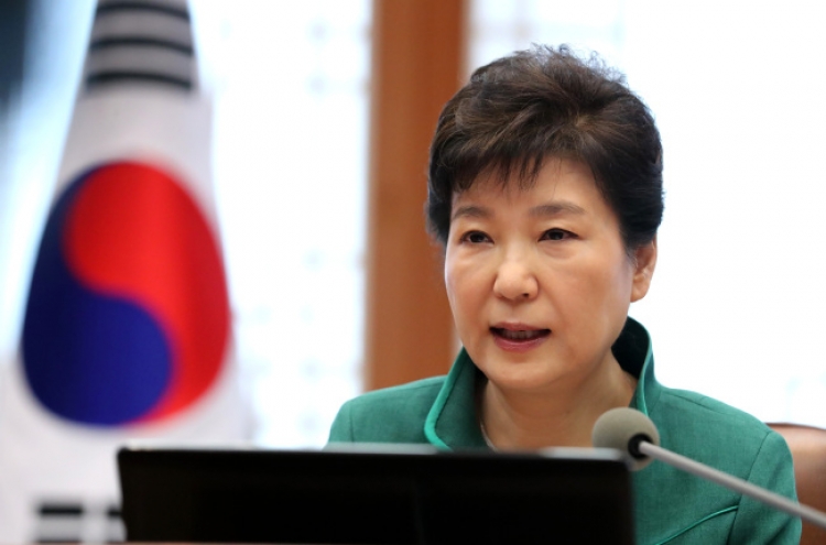 Park vows ‘new, strong’ sanctions against Pyongyang