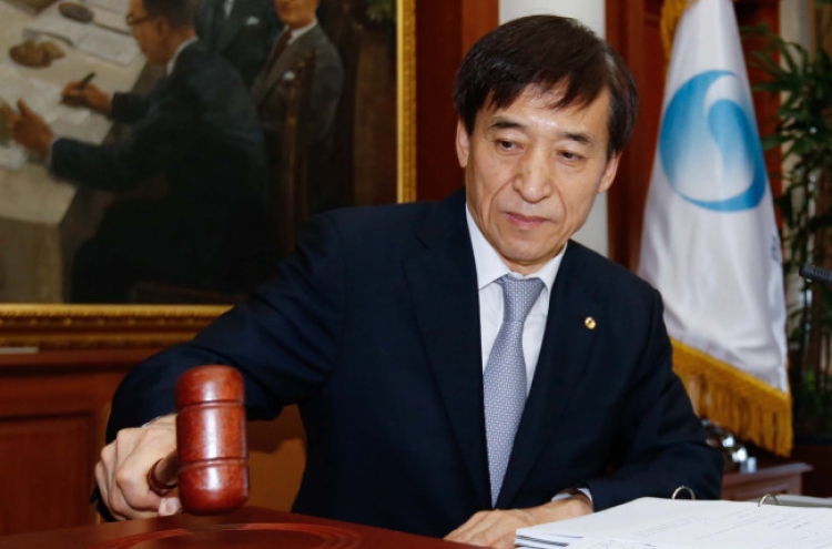Korea needs both monetary and fiscal easing: BOK chief