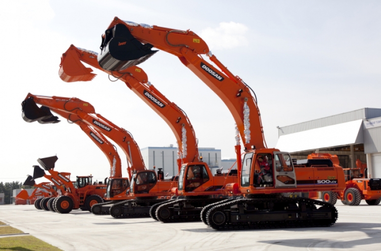 Investors short sell Doosan Infracore shares ahead of affiliate’s IPO price forecast