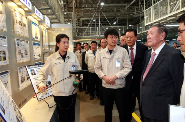 Hyundai Motor chairman pins hope on China