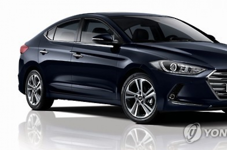 Hyundai Avante 4th best-selling car of 2015