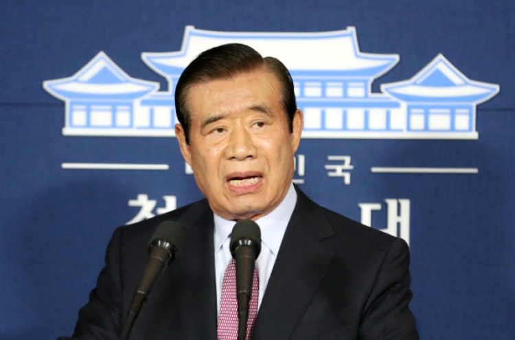 Park appoints ex-opposition figure as new chief of staff