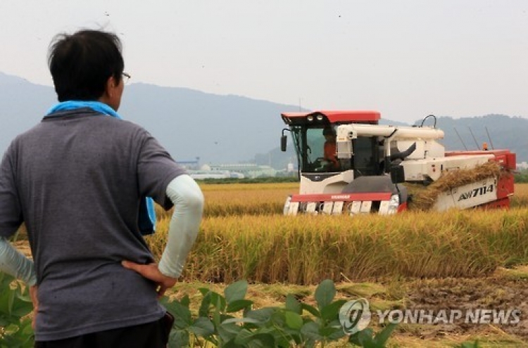 Korea to reduce rice paddies in 2017