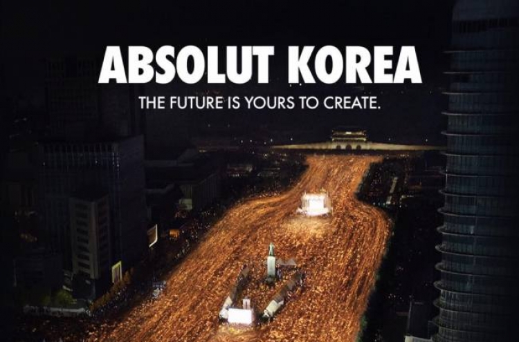 Absolut Korea gets into hot water with new ad