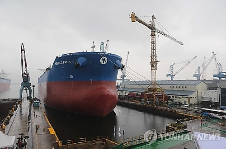 Japan to surpass Korea in shipbuilding