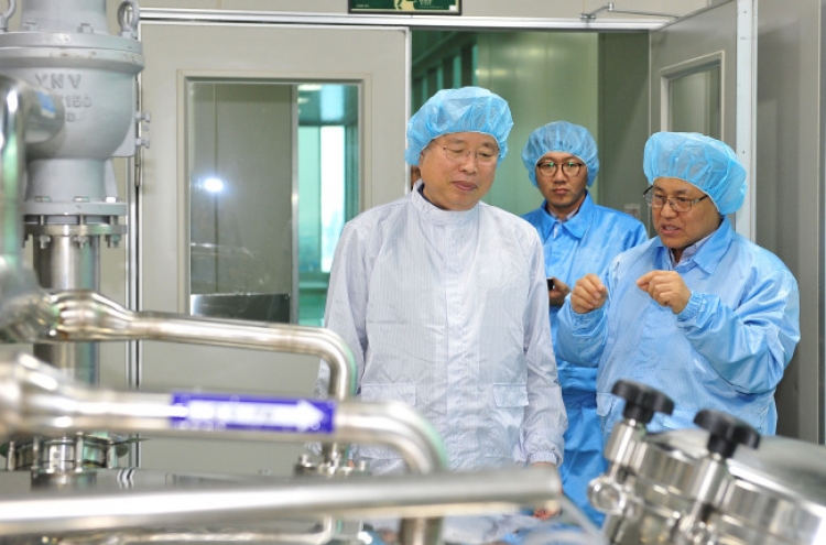LG Chem chief renews pledge to boost biopharma business