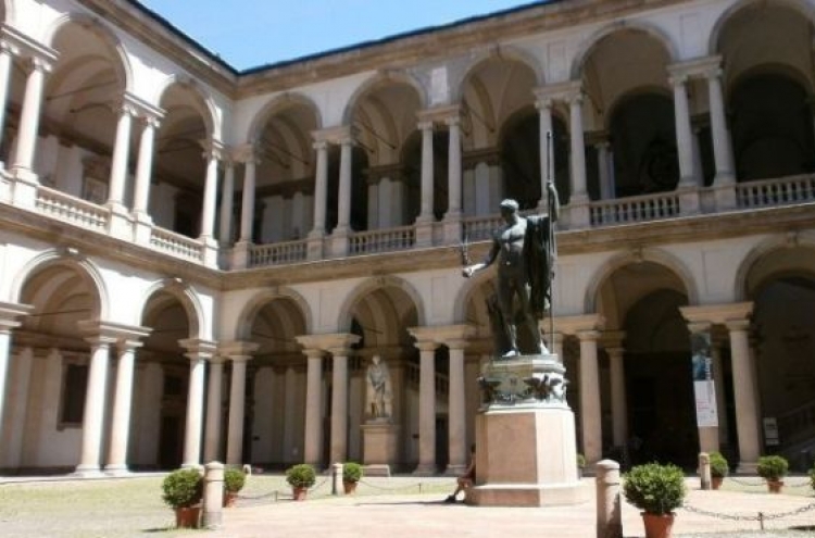 Milan’s Brera protects artworks after humidity system fails