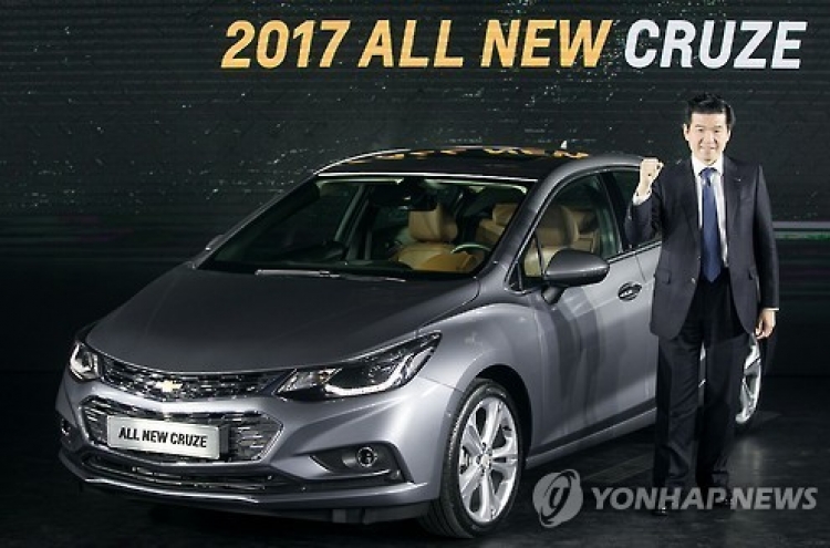GM Korea chief says will reach double-digit market share in 2017
