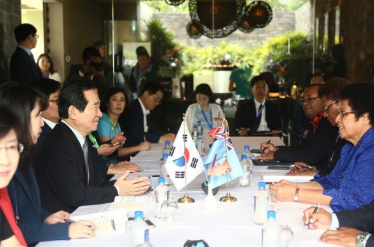 Korea, Fiji agree to expand parliamentary ties