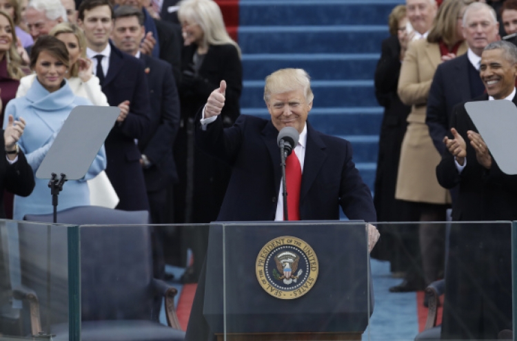 Trump takes charge: Sworn in as 45th president of US