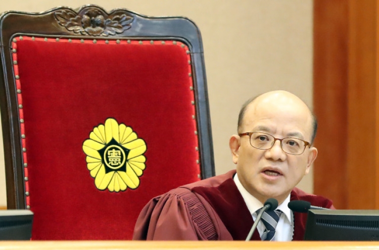 Chief justice calls for ruling on Park’s impeachment by March 13