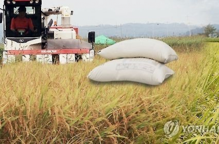 Korea to strike balance of rice supply, demand by 2019