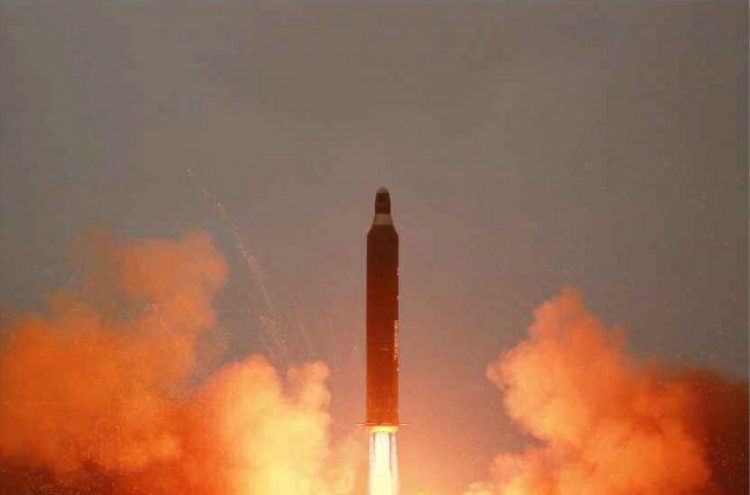 NK fires intermediate-range ballistic missile