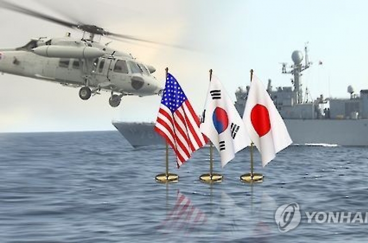 S. Korea, US, Japan hold video conference after NK missile launch