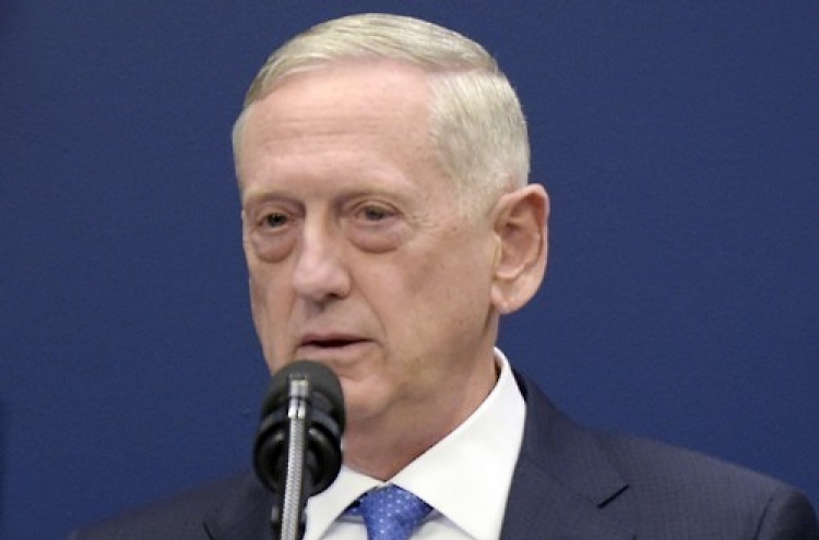 Mattis urges NATO allies to meet burden-sharing obligations