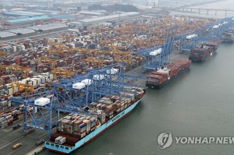 Korea's exports jump 26.2% in first 20 days of Feb.