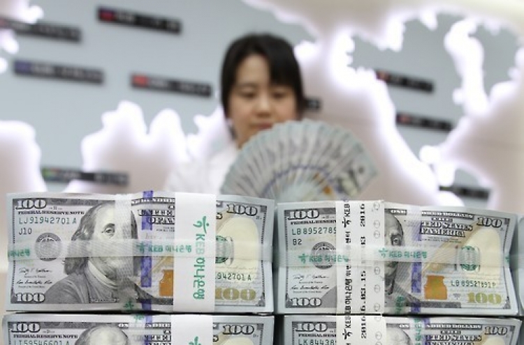Korea's short-term debt up 0.8% in 2016