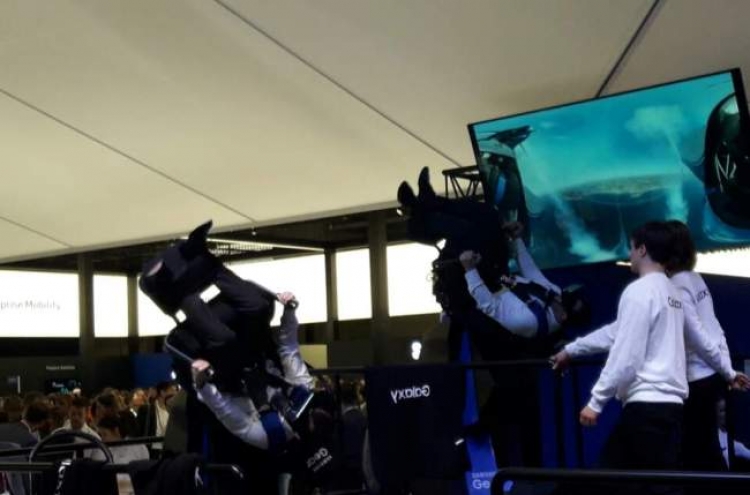 [From the scene] Virtual reality headlines MWC