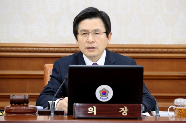 Acting president vows to take stern actions against NK provocations