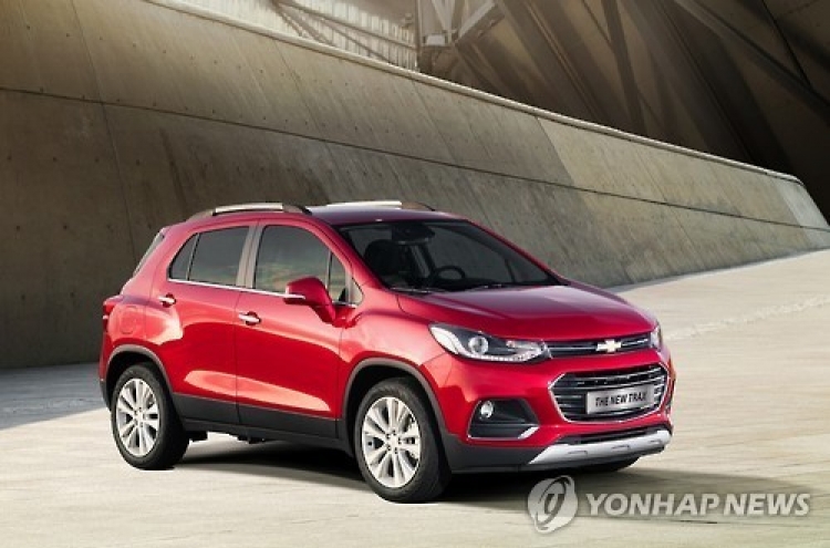 Chevy Trax becomes Korea's most exported car in 2016