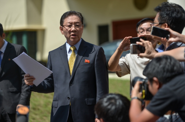 Malaysia expels N. Korean ambassador over Kim probe