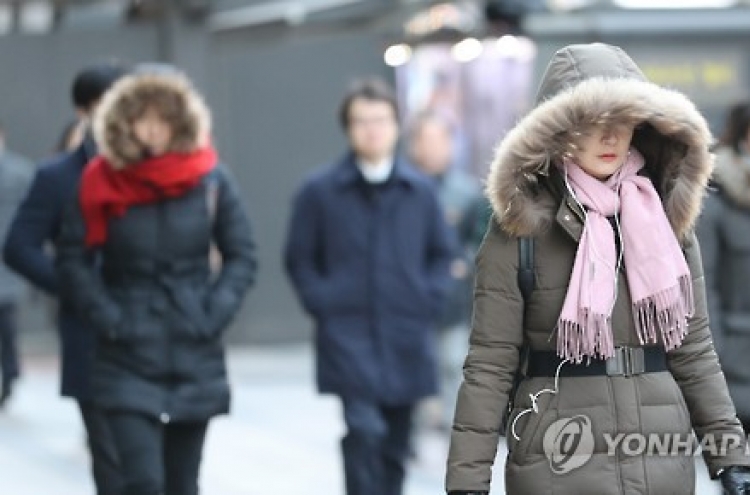 Spring cold snap to hit Korea on Tuesday