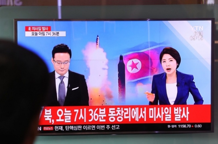 NK fires 4 ballistic missiles