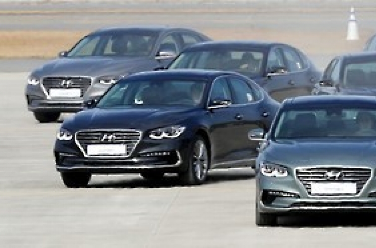 Full-size cars gain popularity in Korea