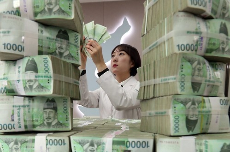 Korea's money supply up 6.9% in January