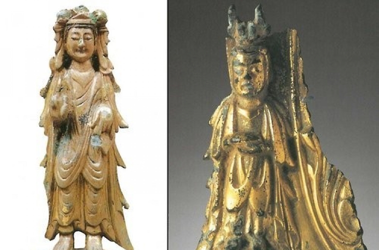 Ancient Buddhist statue found in Buyeo
