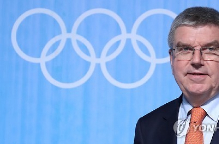 IOC President Bach to visit PyeongChang to check on Olympic preparations