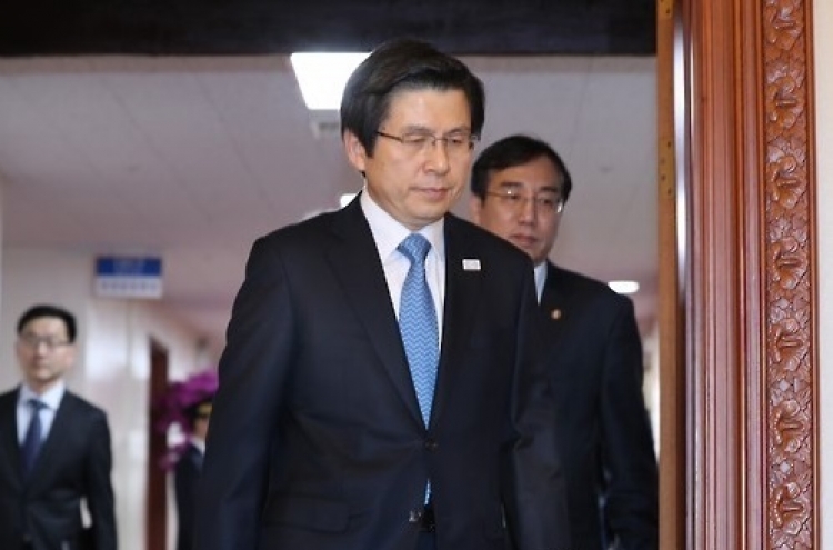 Acting president orders vigilance against NK provocations