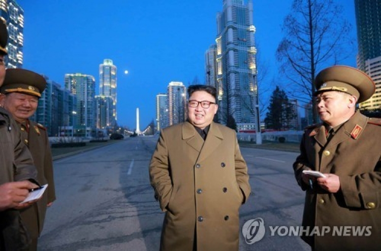 Kim orders speedier new town construction in Pyongyang