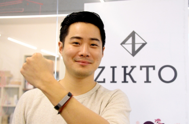 [Health-tech Korea] Adding perks to fitness: Zikto seeks to diversify application of fitness wearables