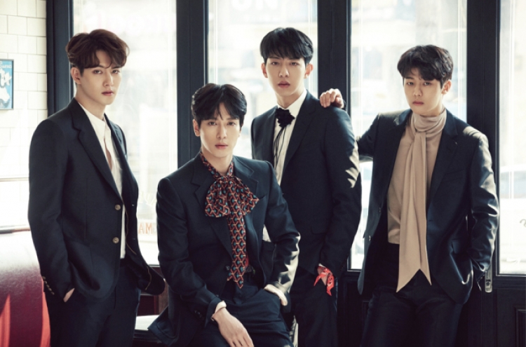 CNBLUE nails it on foreign charts