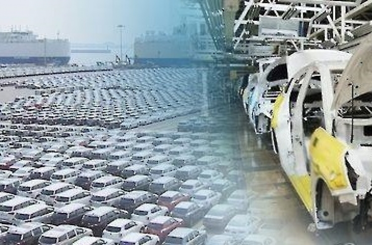 Automobile sales inch down in Korea on economic slump