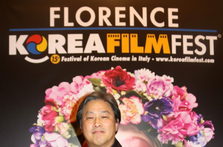 Director Park Chan-wook awarded Florence cultural honor