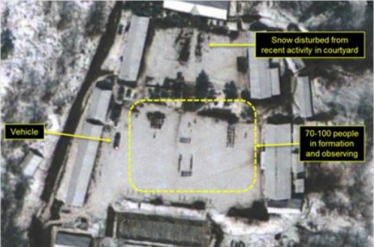 100 people seen at NK nuclear test site in latest sign of test preparations: 38 North