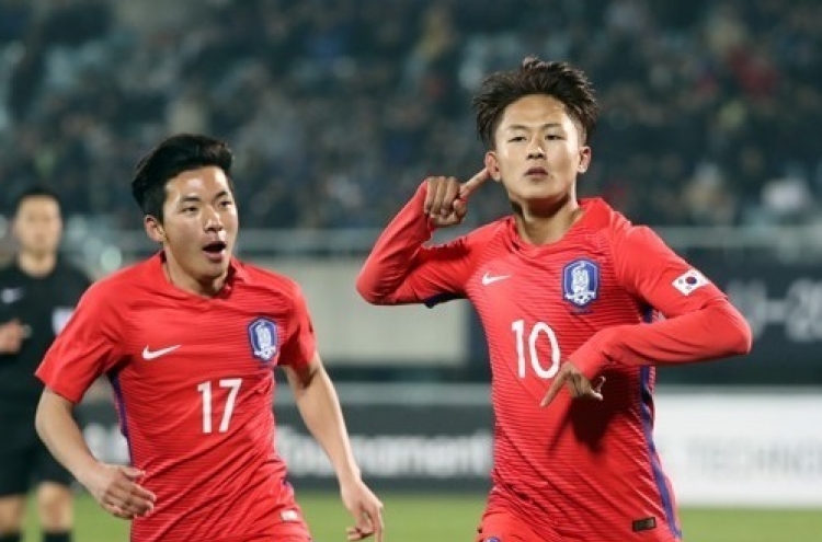Korea beats Zambia 4-1 at U-20 World Cup test event