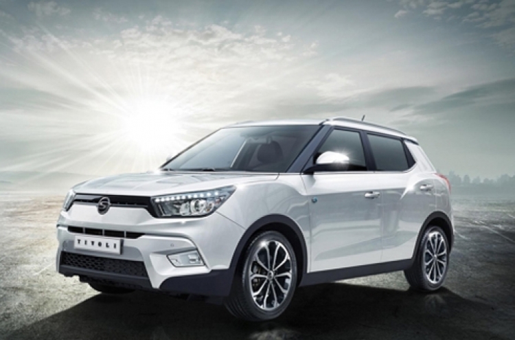 SsangYong Motor March sales almost flat despite lower demand
