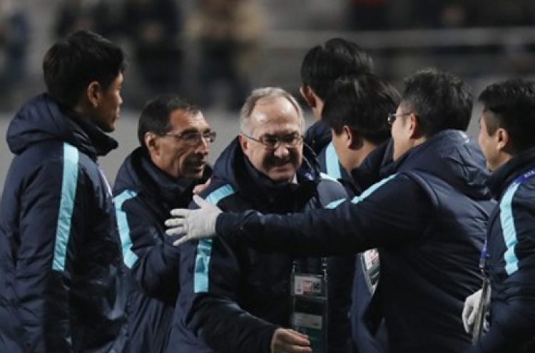 Korea to add technical advisor, fitness coach to nat'l football team coaching staff