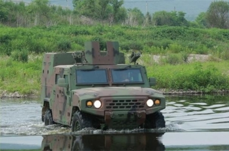 Korean military's new tactical vehicles in field test