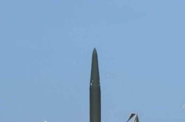 S. Korea succeeds in test of 800 km-range new missile: source